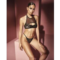 Bracli - London G-String Set - Luxus-Dessous-Set mit Perlen Größe M Bracli - London G-String Set - Luxus-Dessous-Set mit Perlen Größe M