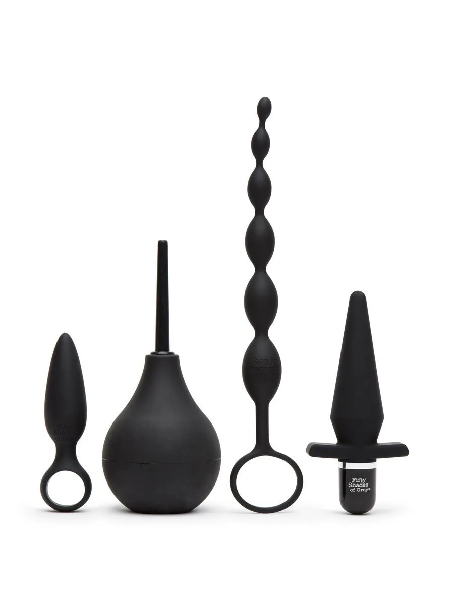 Fifty Shades of Grey Pleasure Overload Take it Slow: Analsex-Set, 4teilig Fifty Shades of Grey Pleasure Overload Take it Slow: Analsex-Set, 4teilig