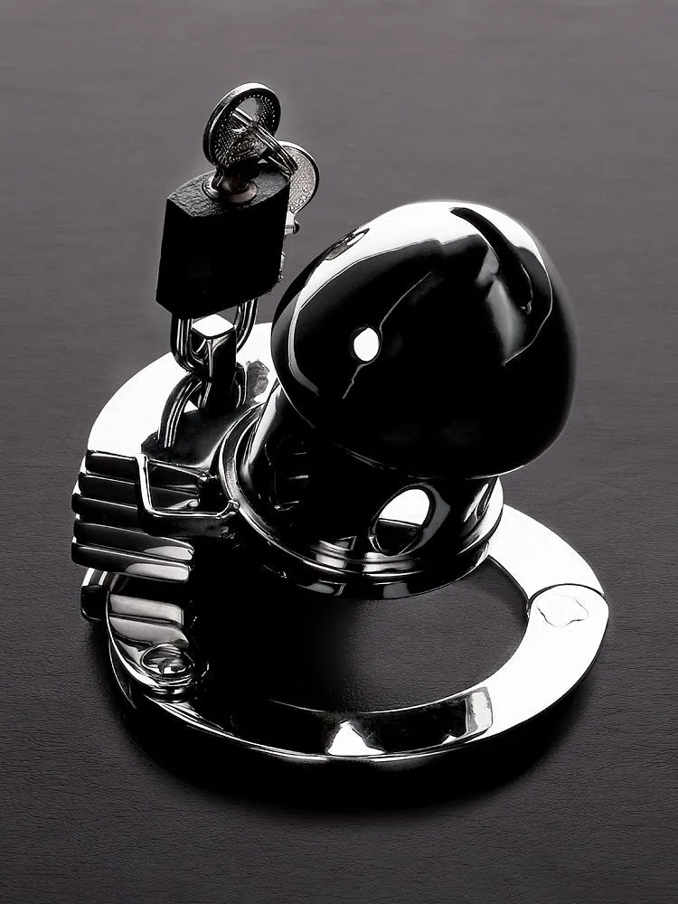 Triune The Prison Bird: Edelstahl-Peniskäfig Triune The Prison Bird: Edelstahl-Peniskäfig