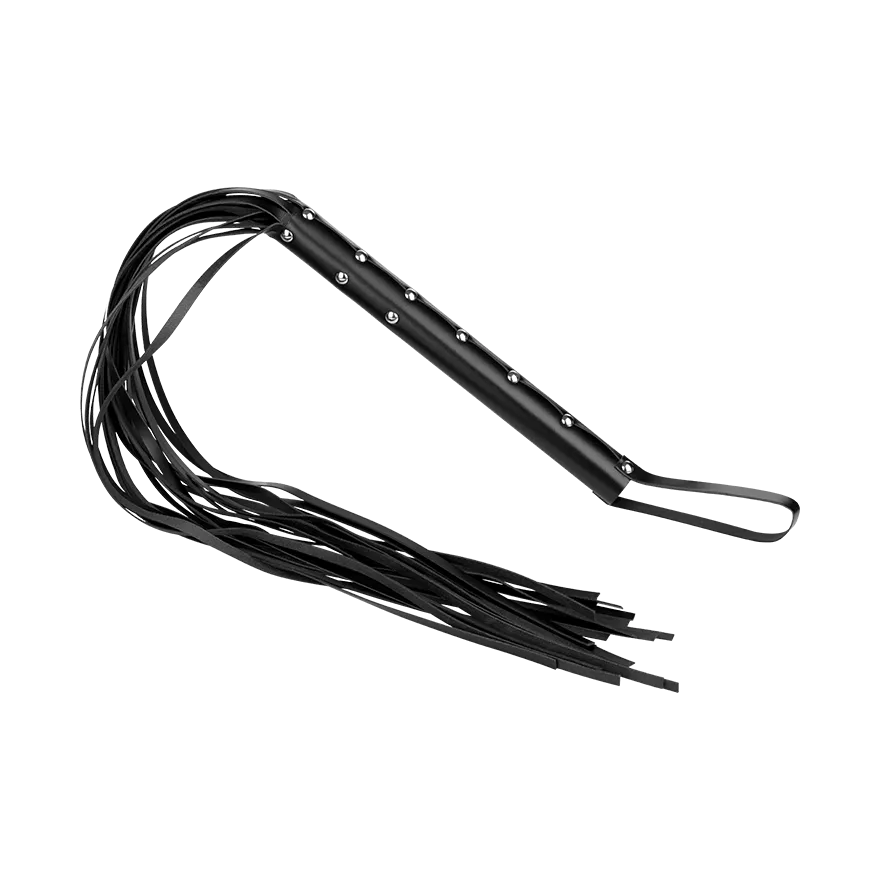 Edle Lederpeitsche mit Nieten Edle Lederpeitsche mit Nieten