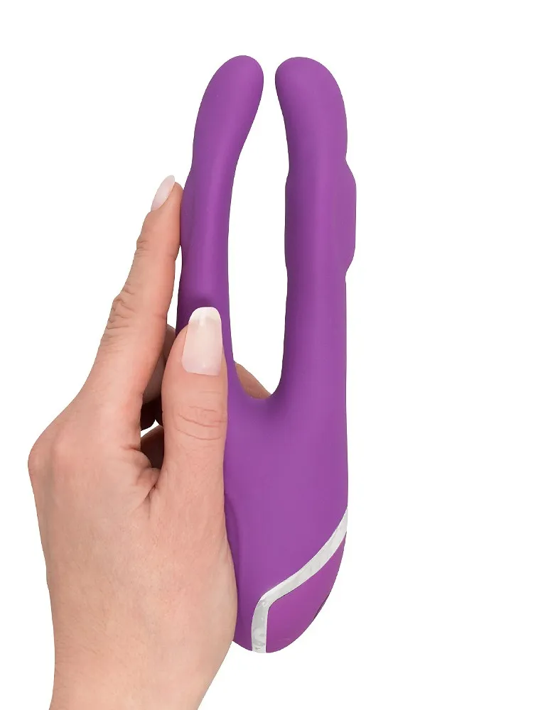 Sweet Smile Double Vibrator: Doppelvibrator, lila Sweet Smile Double Vibrator: Doppelvibrator, lila