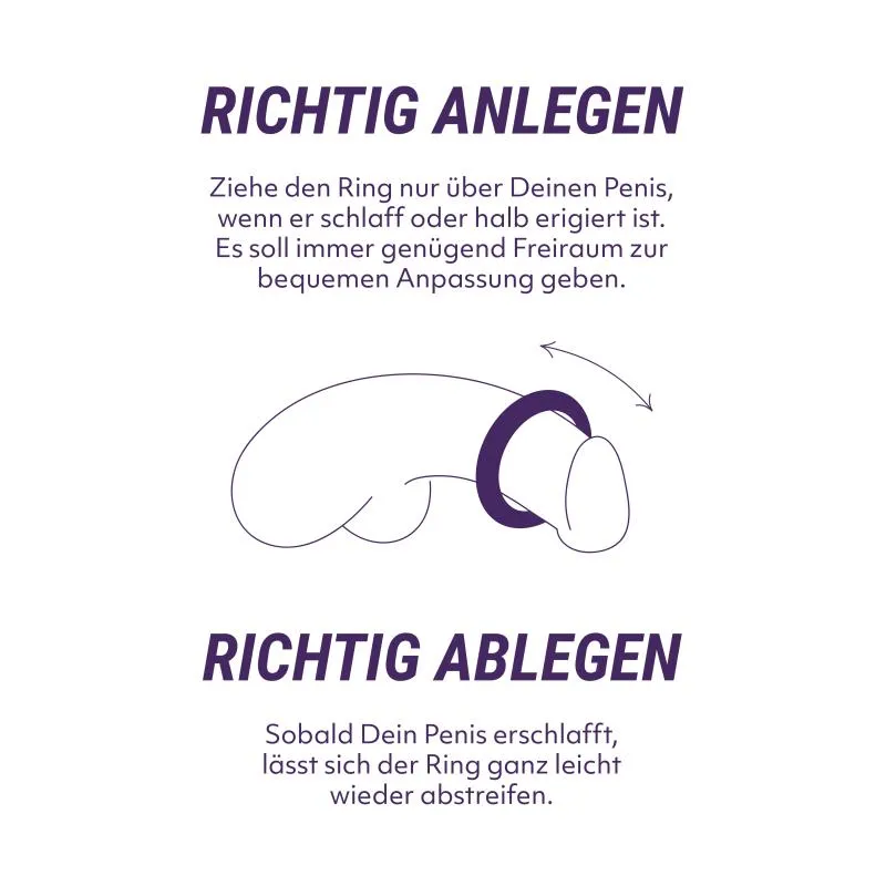 AMORELIE »Threesome« Penisring-Set AMORELIE »Threesome« Penisring-Set