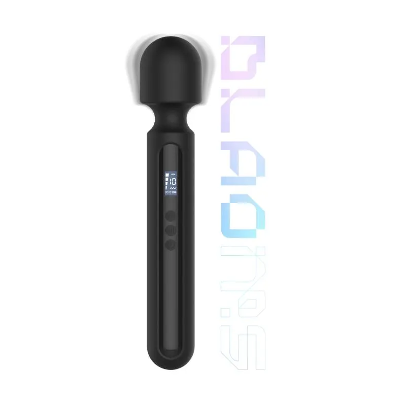 BLAQ - Digitaler Super Wand Vibrator - Schwarz – Bild 3