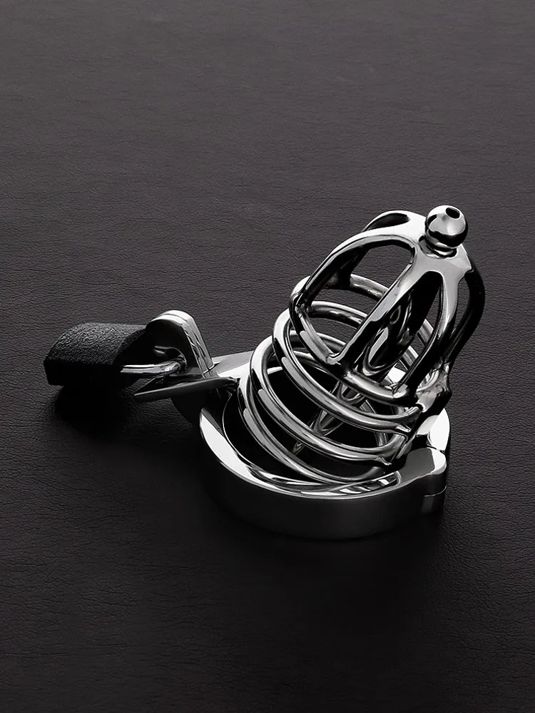 Triune Attica Chastity Cage: Edelstahl-Peniskäfig Triune Attica Chastity Cage: Edelstahl-Peniskäfig