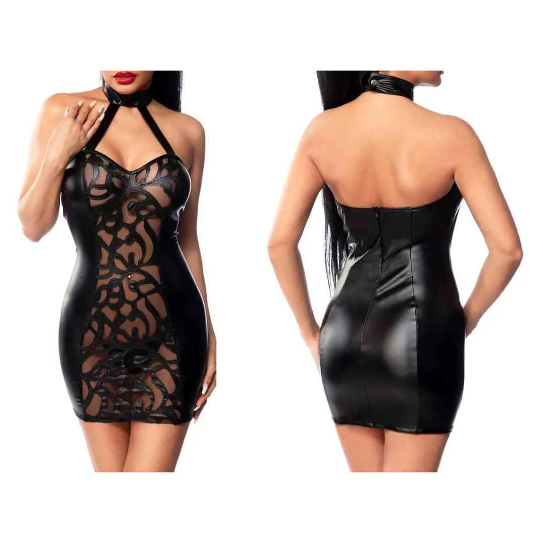 Minidress halb-transparent – Bild 4