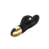 Dorcel Rabbit Expert G: Bunny-Vibrator, schwarz/gold Dorcel Rabbit Expert G: Bunny-Vibrator, schwarz/gold