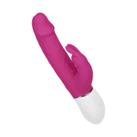 Geaderter Silikon-Rabbit, 21 cm Geaderter Silikon-Rabbit, 21 cm