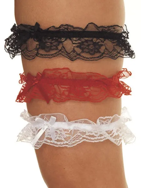 Strumpfbänder, schwarz (One Size) Strumpfbänder, schwarz (One Size)