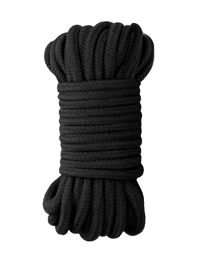 Ouch! Japanese Silk Rope: Bondageseil, schwarz (10m) Ouch! Japanese Silk Rope: Bondageseil, schwarz (10m)