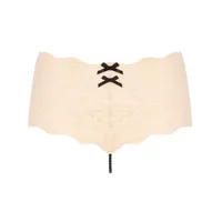 Bracli - Nude Paris Panty Elfenbein - Luxus Perlenstring Dessous Größe M Bracli - Nude Paris Panty Elfenbein - Luxus Perlenstring Dessous Größe M