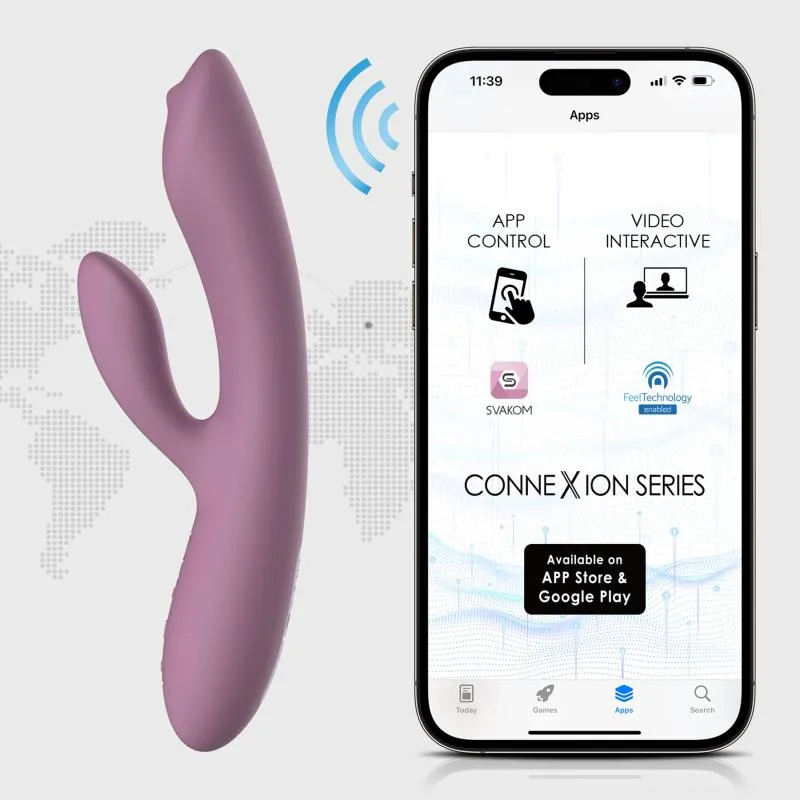 SVAKOM »Trysta Neo« Rabbit-Vibrator mit App – Bild 3