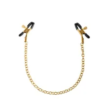 Fetish Fantasy Gold Nippelklemmen mit Kette Fetish Fantasy Gold Nippelklemmen mit Kette