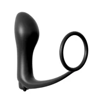 PIPEDREAM – Ass-Gasm Cockring mit Vibrating Butt Plug – Schwarz PIPEDREAM – Ass-Gasm Cockring mit Vibrating Butt Plug – Schwarz