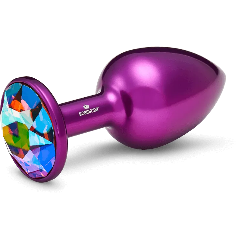 Rosebuds™ - Medium Alu Violett Kristall Rosebuds™ - Medium Alu Violett Kristall