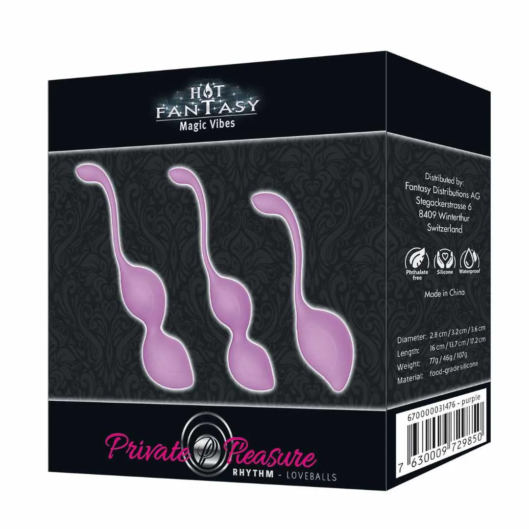 Liebeskugeln "Private Pleasure Rhythm Balls" – Bild 4