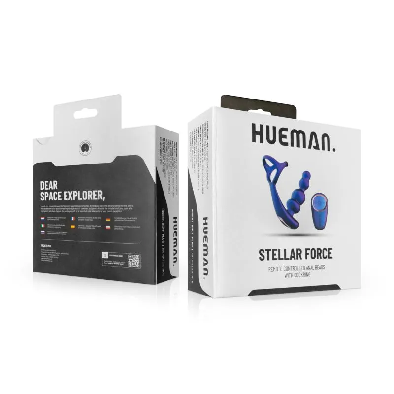 Hueman - Stellar Force Butt Plug mit Cockring – Bild 3