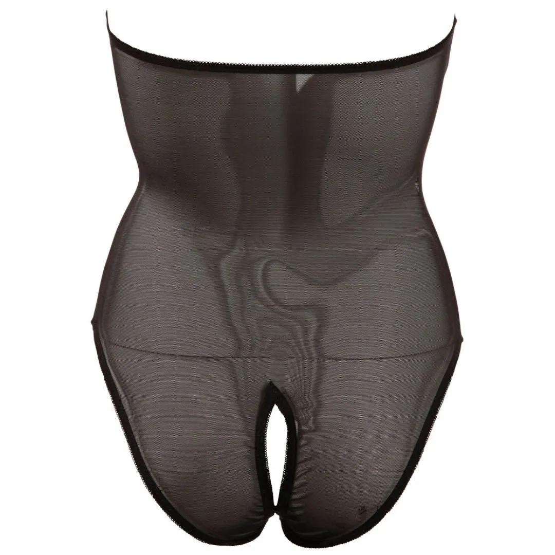 Spitzen-Body ouvert mit drei Strassketten vorne – Bild 5