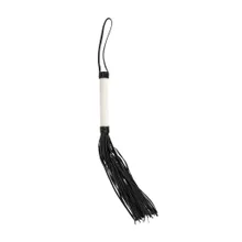 Bad Kitty Minipeitsche, schwarz/weiß Bad Kitty Minipeitsche, schwarz/weiß