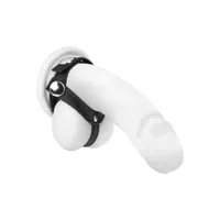 Penis-Hoden-Manschette aus Leder Penis-Hoden-Manschette aus Leder