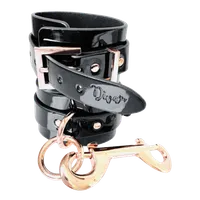 High Gloss Bondage Ankle Cuffs High Gloss Bondage Ankle Cuffs