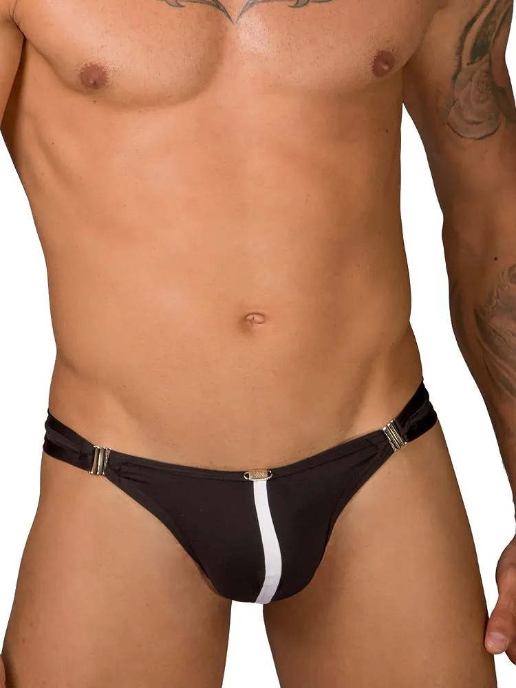 Eros Veneziani Cool Boy: Clickstring, schwarz (M/L) Eros Veneziani Cool Boy: Clickstring, schwarz (M/L)