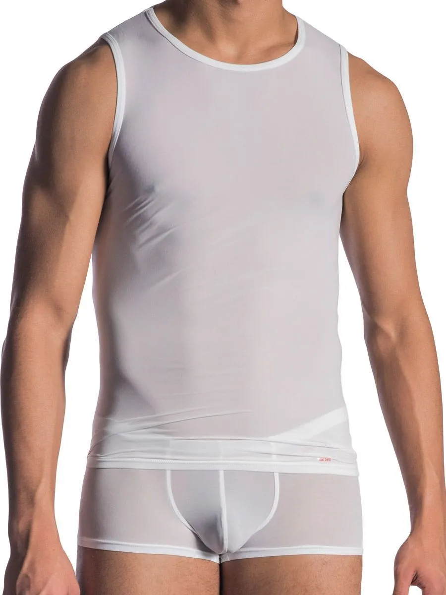 Olaf Benz RED0965: Phantom Tanktop, weiß (XXL) Olaf Benz RED0965: Phantom Tanktop, weiß (XXL)