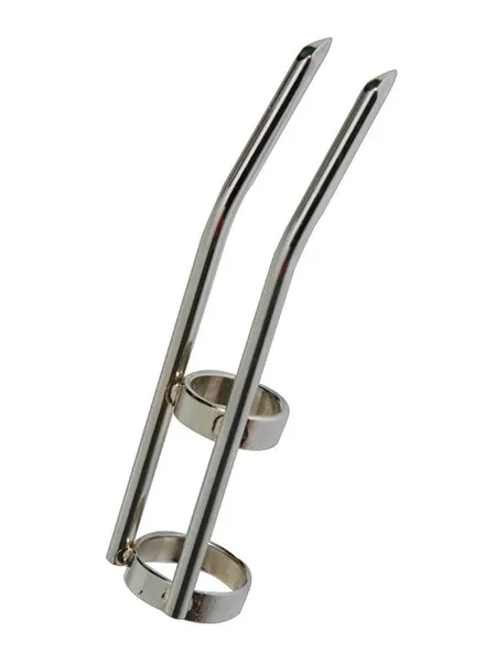 Metall-Kratzring, silber (S/M) Metall-Kratzring, silber (S/M)