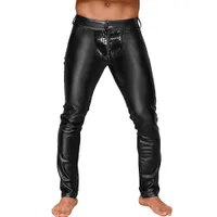 Noir Handmade: Wetlook-Hose H051, schwarz (M) Noir Handmade: Wetlook-Hose H051, schwarz (M)