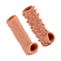 Penishüllen-Set mit Struktur, 2 Teile Penishüllen-Set mit Struktur, 2 Teile