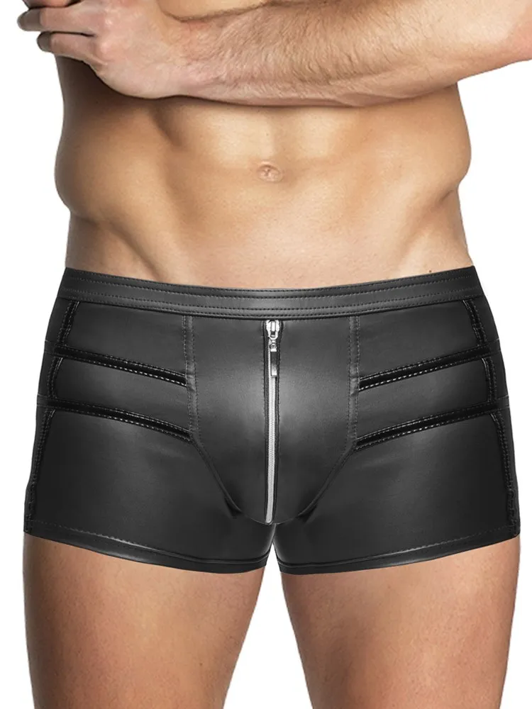 Noir Handmade: Wetlook-Short H006, schwarz (3XL) Noir Handmade: Wetlook-Short H006, schwarz (3XL)