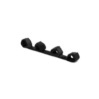 Softbondage Spreizstange mit Hand- und Fußfesseln, schwarz Softbondage Spreizstange mit Hand- und Fußfesseln, schwarz
