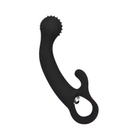 G-Spot Silikonvibrator mit Noppen, 18 cm G-Spot Silikonvibrator mit Noppen, 18 cm