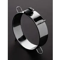 Triune Dungeon Collar: Edelstahl-Halsfessel Triune Dungeon Collar: Edelstahl-Halsfessel