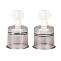 Easytoys Fetish - Tepelzuigers 2 Stuks - groß Easytoys Fetish - Tepelzuigers 2 Stuks - groß