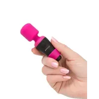 Palm Power Pocket: Mini-Massagestab, schwarz/pink Palm Power Pocket: Mini-Massagestab, schwarz/pink