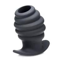 Master Series Hive Ass: Silikon-Analtunnel, schwarz (Medium) Master Series Hive Ass: Silikon-Analtunnel, schwarz (Medium)