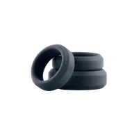 3tlg. breites Penisring-Set - Ø 3,2/3,8/4,5cm 3tlg. breites Penisring-Set - Ø 3,2/3,8/4,5cm