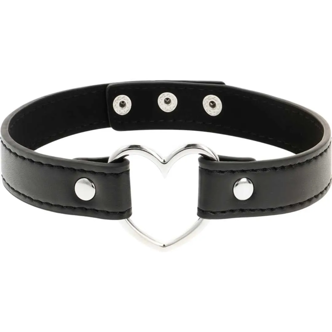 Handgefertigter Choker mit Herz Handgefertigter Choker mit Herz