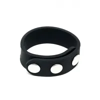 Silikon-Penisriemen, schwarz Silikon-Penisriemen, schwarz