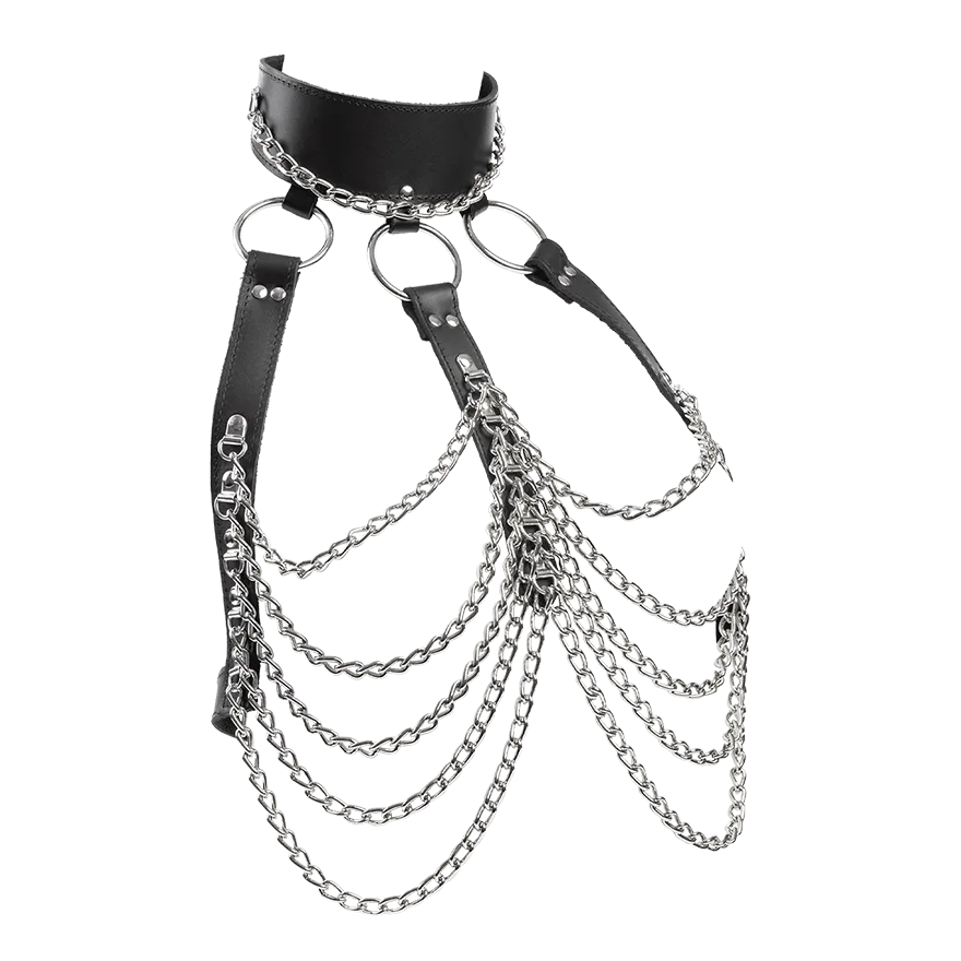 Sexy Ketten-BH mit Halsband Sexy Ketten-BH mit Halsband