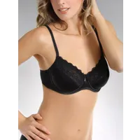 Sassa Shiny Satin: Bügel-BH, schwarz (75 C) Sassa Shiny Satin: Bügel-BH, schwarz (75 C)