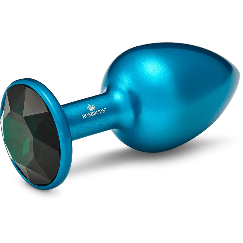 Rosebuds™ - Medium Alu Blue Crystal Rosebuds™ - Medium Alu Blue Crystal