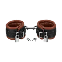 Abschließbare, gepolsterte Fußfesseln Abschließbare, gepolsterte Fußfesseln