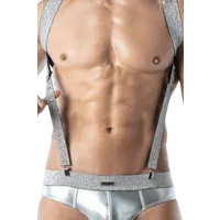 verstellbare Hosenträger silber verstellbare Hosenträger silber