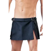 schwarzer Rock mit Schnallen schwarzer Rock mit Schnallen