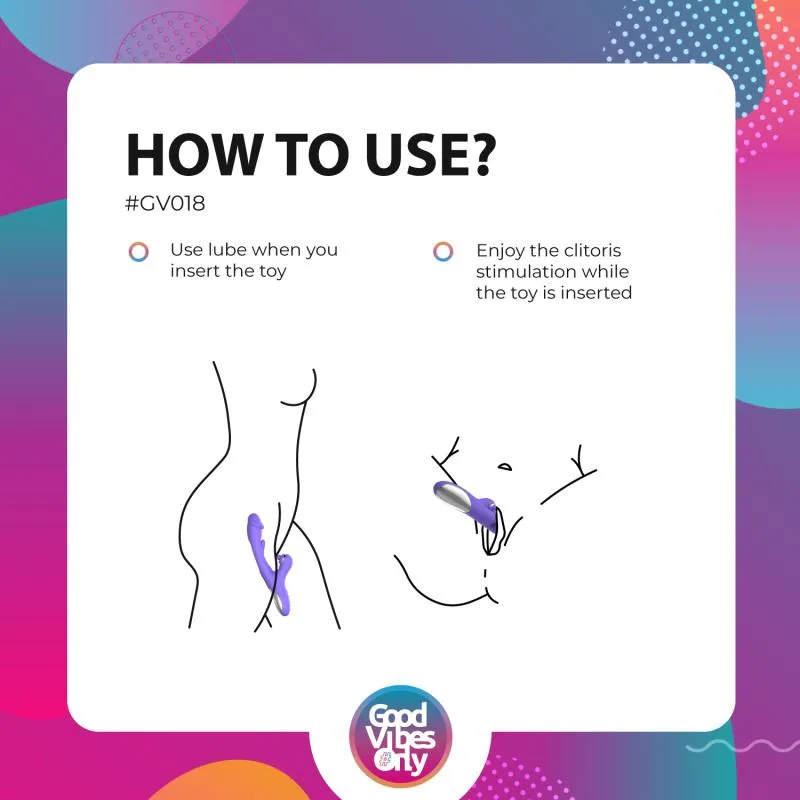 Good Vibes Only - Tess Rabbit Vibrator mit G-Punkt-Stimulator – Bild 5