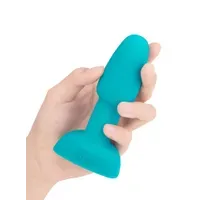 B-Vibe Rimming Petite Remote Control Plug: Vibro-Plug, türkis B-Vibe Rimming Petite Remote Control Plug: Vibro-Plug, türkis