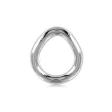 Black Label Stainless Steel Flared Cock Ring: Edelstahl-Penisring (44mm) Black Label Stainless Steel Flared Cock Ring: Edelstahl-Penisring (44mm)
