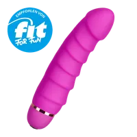 G-Punkt-Vibrator aus Silikon, 17 cm G-Punkt-Vibrator aus Silikon, 17 cm