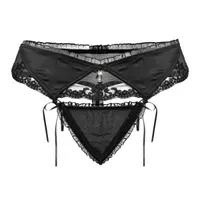 Faye - Sexy Rüschen-String mit Spitze Faye - Sexy Rüschen-String mit Spitze